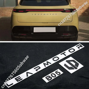 For Leapmotor B05 Rear Trunk Tailgate Front Grille Rear Black