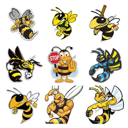 For Bumper Window Laptop Waterproof Lovely Angry Hornets