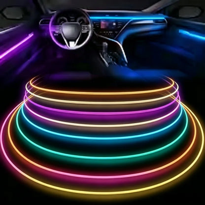 For Auto Diy Cuttable Flexible Decorative Ambient 110CM Acrylic