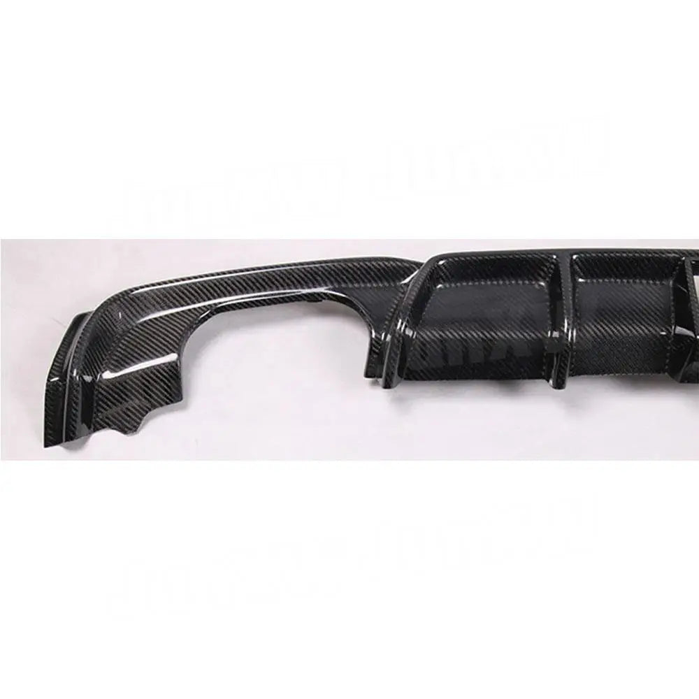 For BMW 3 Series F30 F35 Carbon Fiber Rear Bumper Lip Diffuser