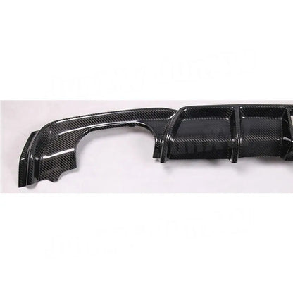 For BMW 3 Series F30 F35 Carbon Fiber Rear Bumper Lip Diffuser