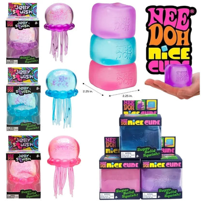 100 Pieces Needoh Squishy Figures Blind Box Surprise Toys