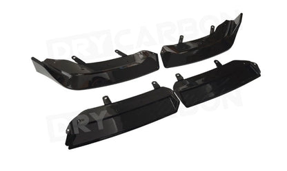 For BMW G60 G68 M Sport M Front Bumper Lip Splitters Spoiler