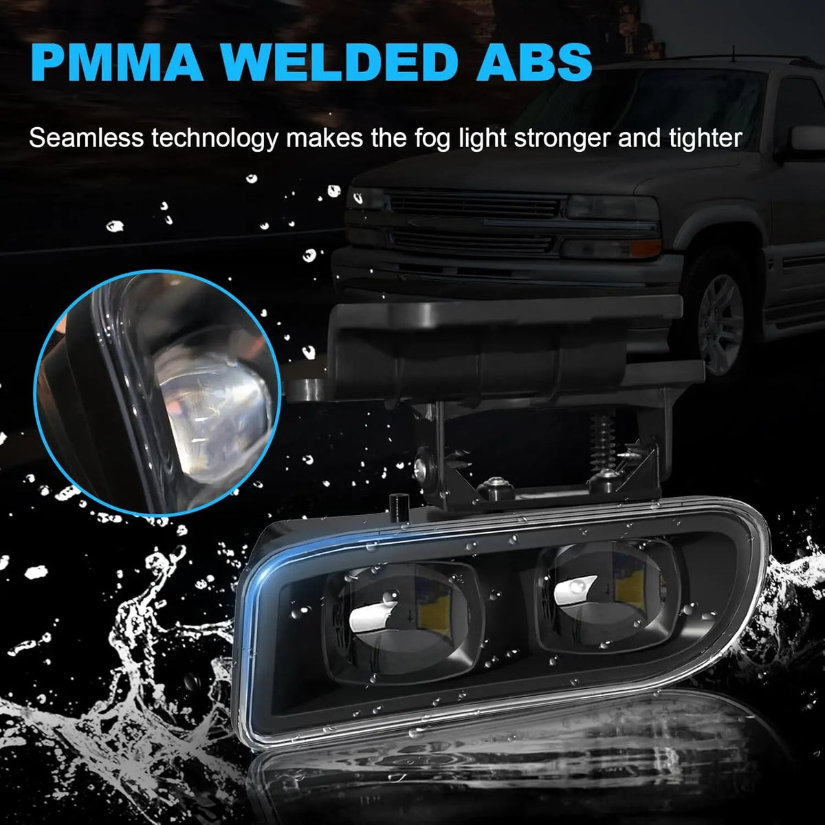 For 1999-2002 Chevy Silverado 1500 2500 Fog 3500 Pickup Truck