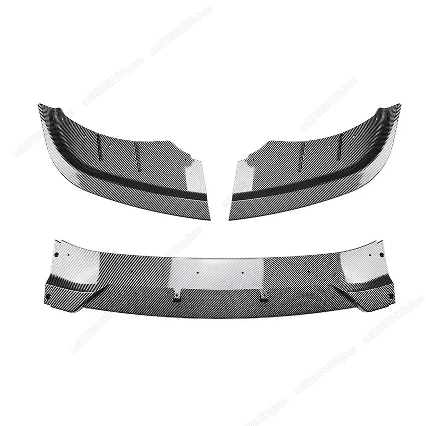 For BMW 5 Series F10 F11 3PCS Front Bumper Spoiler Lip Lower