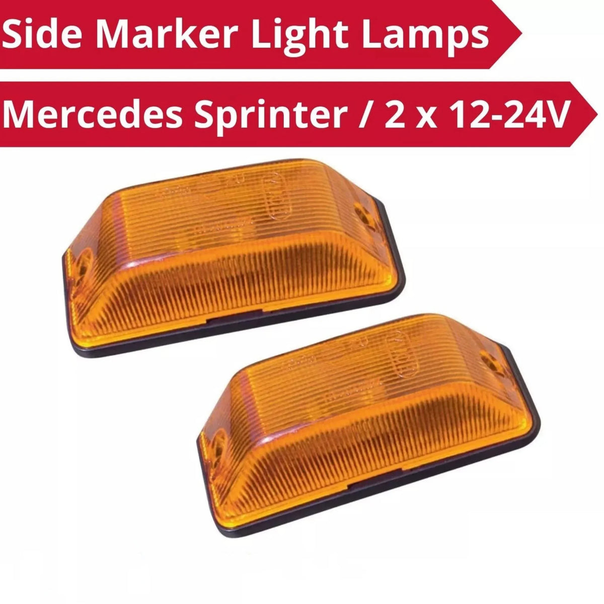 For Mercedes Sprinter 403 Bus E9 X Side Indicator Marker Amber