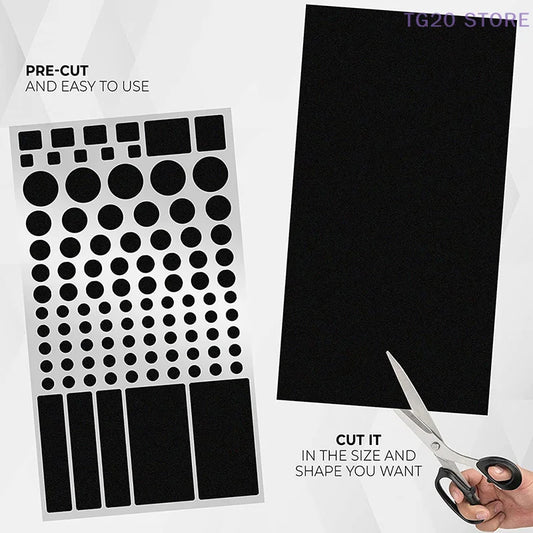 For Electronic Products Blackout Stickers 1PCS Black Pvc Dimming