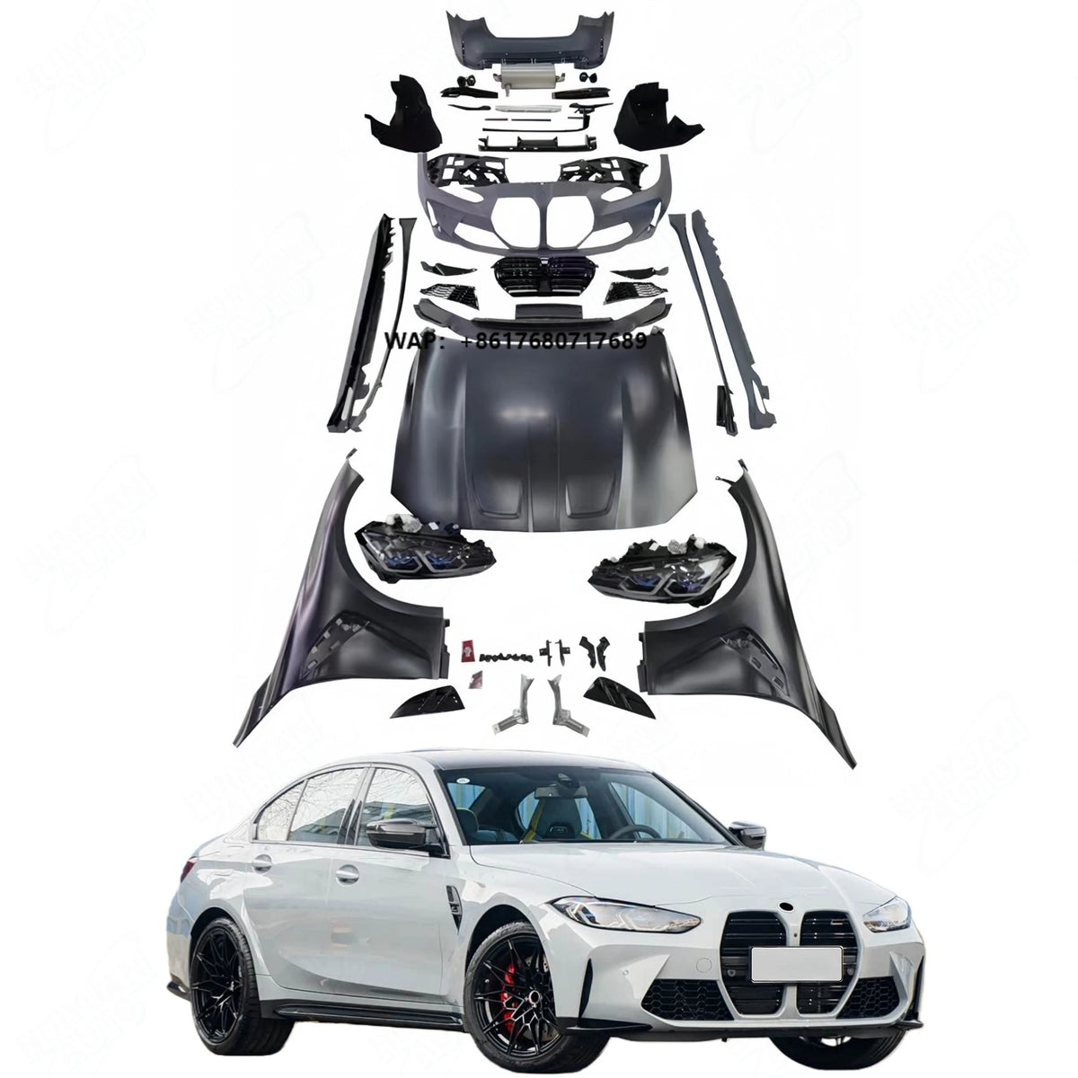 For 3-Series F30 F35 318I 320I Sports Edition G80 M3 m-power