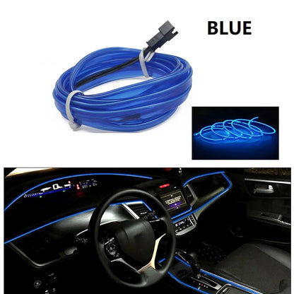 Interior Flexible Neon USB Switch 5V Wire Control 12V