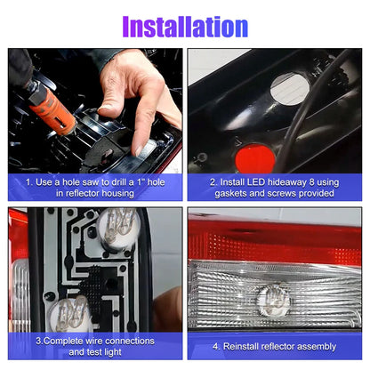 120W Hid Bulb IN1 Hide A Way Emergency Warning