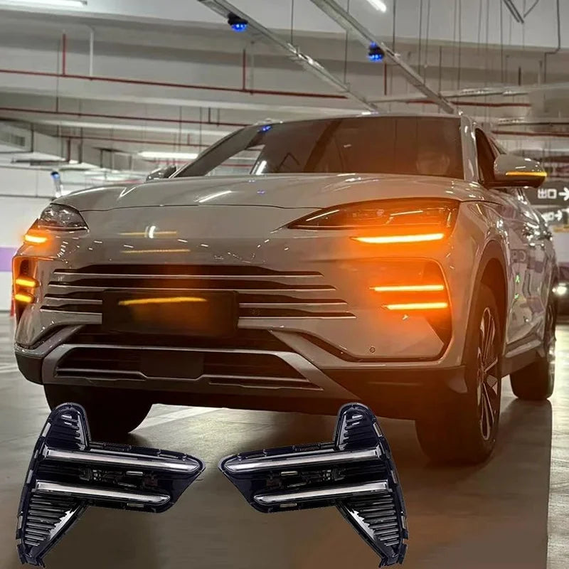 For BYD Seal U DM-i Ev Front Fog Bumper Turn Signal Drl Sealion