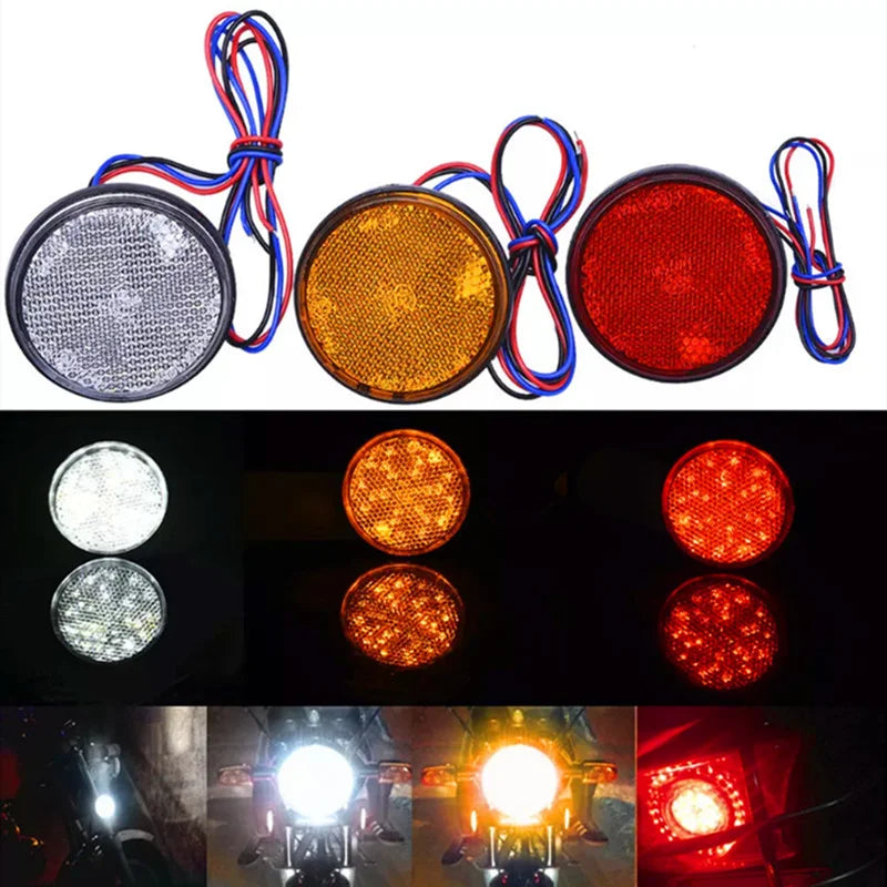 For Motorcycle Electric Vehicle 1PCS 12V Side Marker Warning