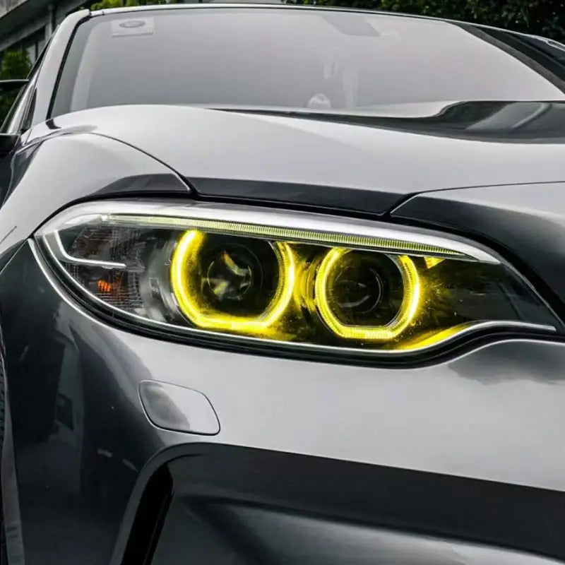 For BMW F87 M2 M2C 2 Series F22 F23 Yellow Drl RGB Daytime