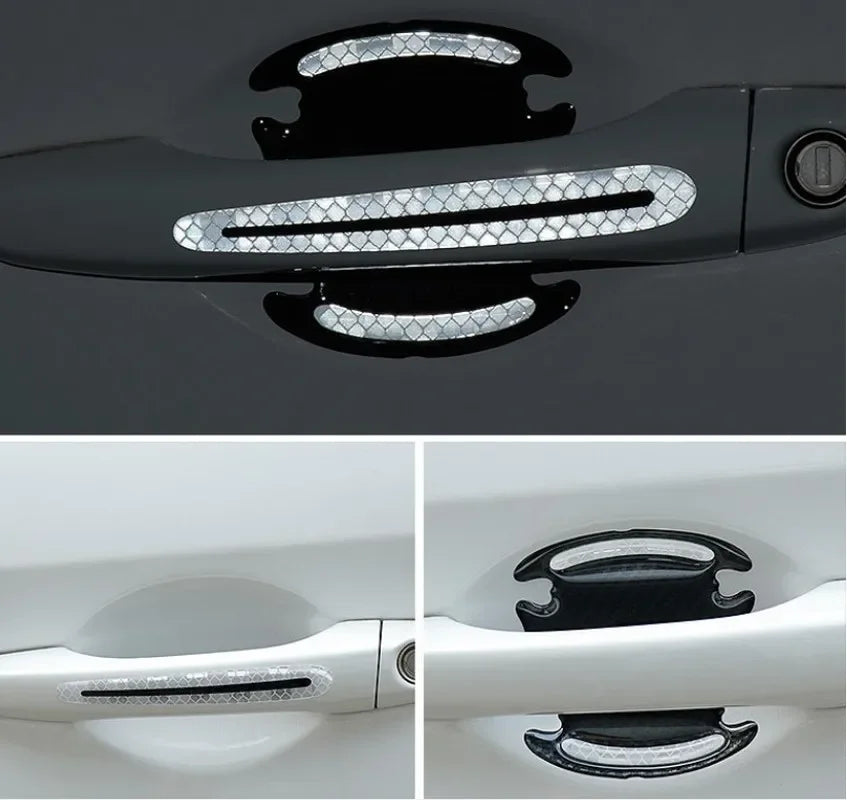 Door Handle Protective Cover Stickers Safety Bumper Sticker