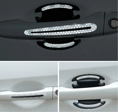 Door Handle Protective Cover Stickers Safety Bumper Sticker