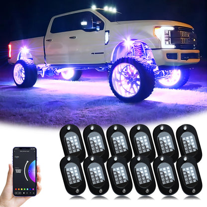 For Pickup high-end RGB Rock APP Bright Multilcolor Waterproof
