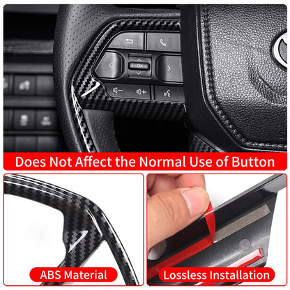 For Toyota 4Runner N500 2024 2025 Tacoma Steering Wheel Trim
