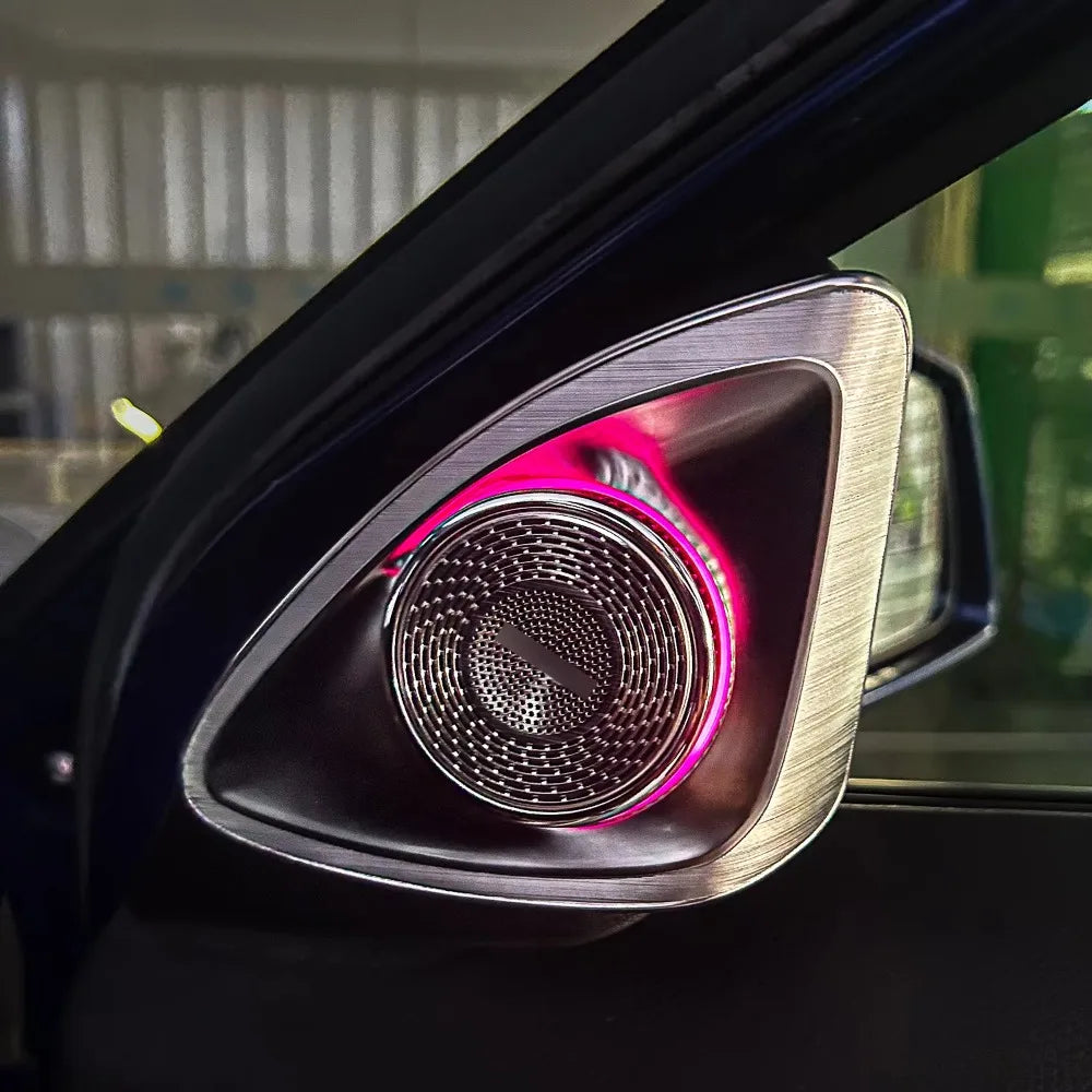 For Mercedes Benz LED Ambient Light W176 W117 W156 4D Rotating