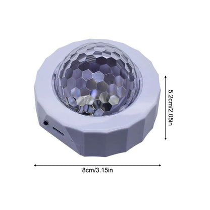 Atmosphere Voice Activated Disco Ball USB Rechargeable Interior