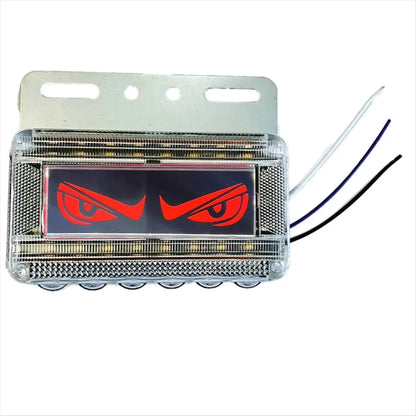 11.11eye Side Marker 12v-24v Truck Driving Safety Red