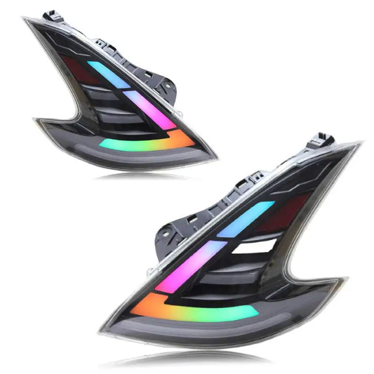 For Nissan 370Z RGB multi-color Taillights 2013-2019 Dynamic
