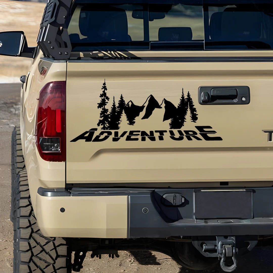 Forest Adventure off-road Rear Windshield Camping Glass Body
