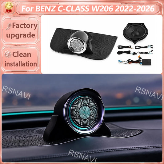 For Mercedes-Benz C-Class W206 2022-2025 Rotating Center Speaker