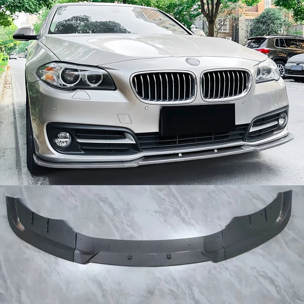 For BMW 5 Series F10 F11 Front Bumper Lip Spoiler Splitter