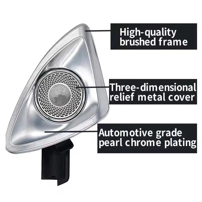 For Mercedes Benz C E S 4D Automatic Pop Up Rotating Tweeter RGB
