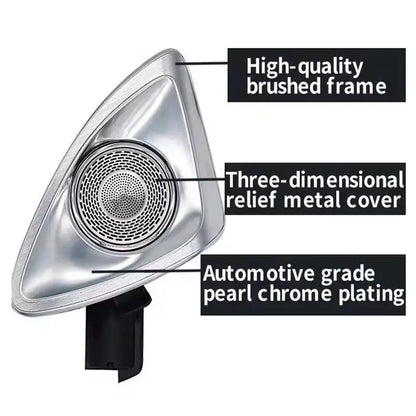 For Mercedes Benz C E S 4D Automatic Pop Up Rotating Tweeter RGB