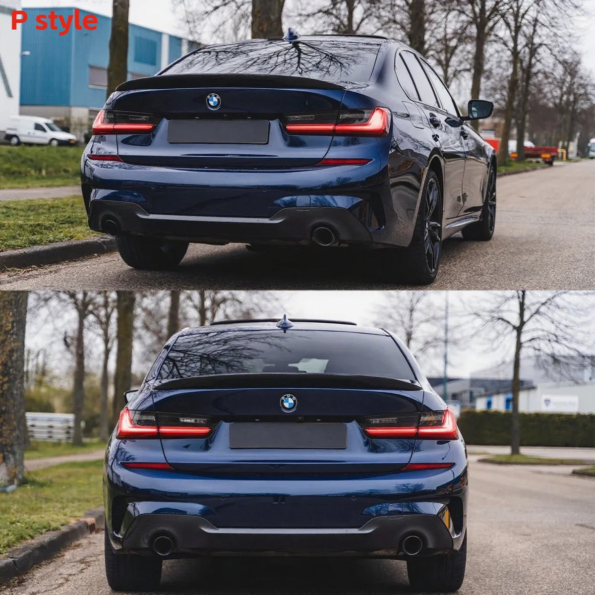 For BMW 3 Series G20 G28 Rear Spoiler Wing Trunk Lid Lip Spoiles