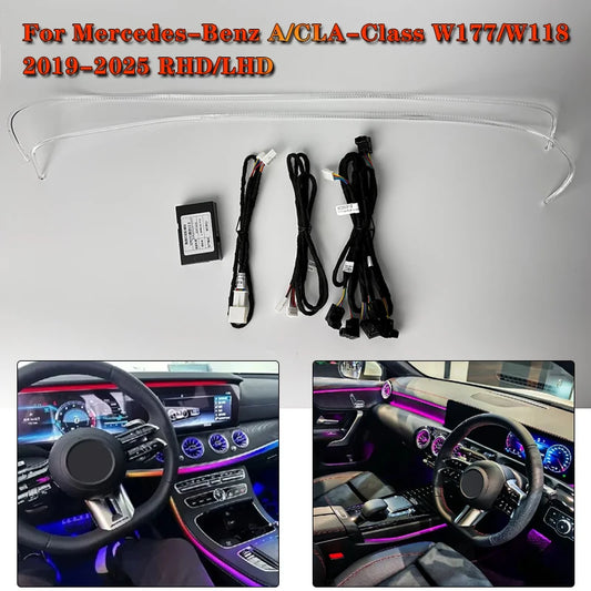 For Mercedes-Benz A B Cla Gla Saddle Ambient Interior Glb Class