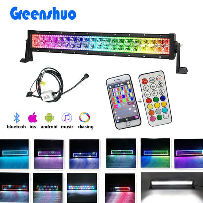12volt 22inch RGB Chasing Bar Truck Off Road Pickup