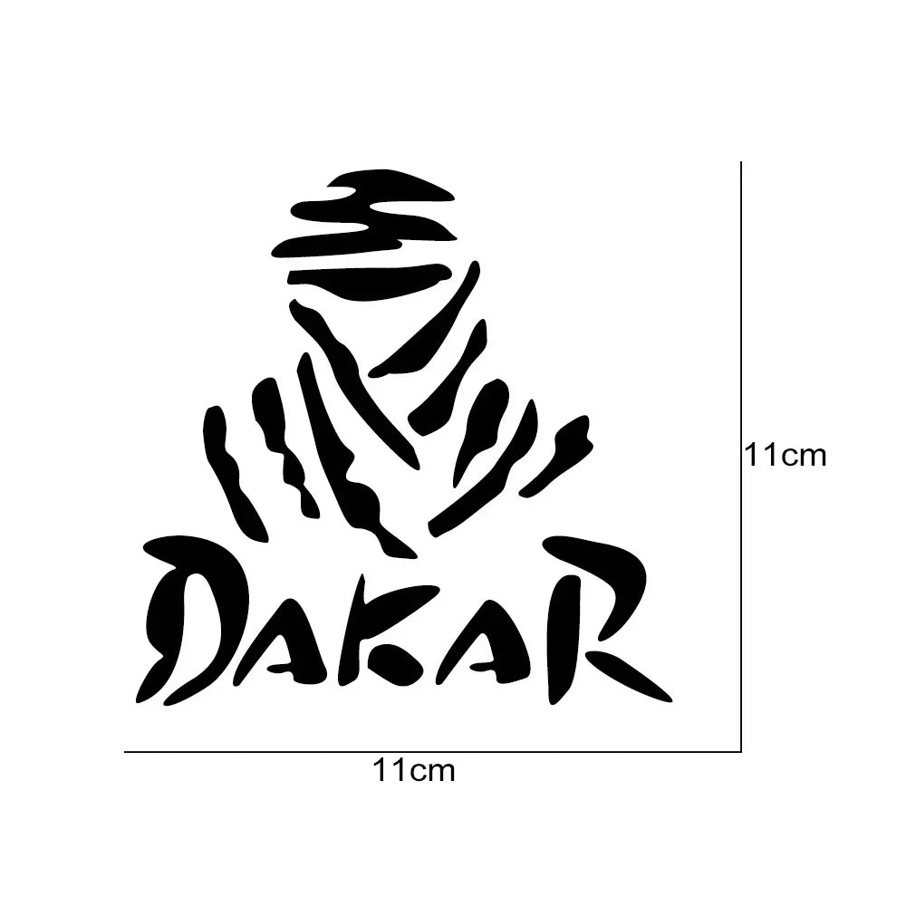 11x11cm Dakar Rally Game Sticker Body Bumper Windows Motorcycle