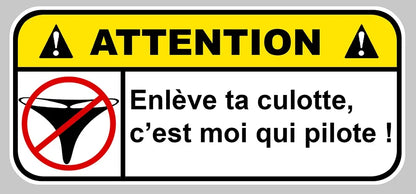 2PCS 12CMX5 5CM Attention Fun Drift Sticker