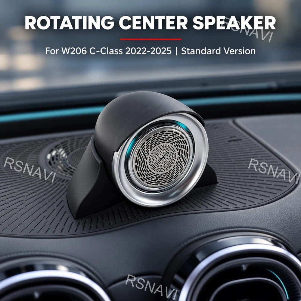 For Mercedes-Benz C-Class W206 2022-2025 Rotating Center Speaker