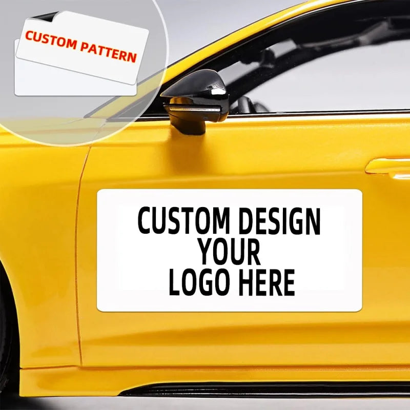 Magnetic Sticker Design Own Custom Business Sign Vinyl Sheets