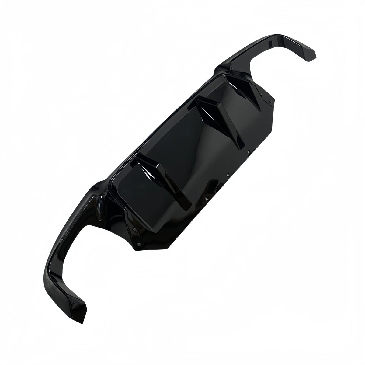 For BMW 5 Series F10 M5 Gloss Black No Rear Bumper Diffuser