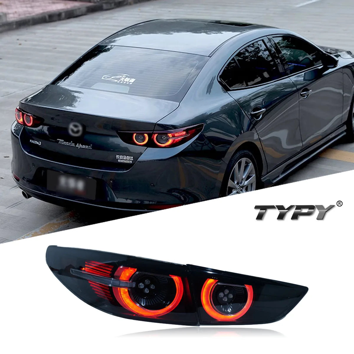 For Mazda 3 Aexla Taillight 2020-2022 Typy Plug Play Taillights