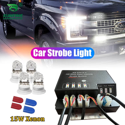 80W Hid Bulb In Hide A Way Emergency Warning