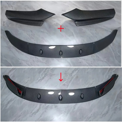 For BMW 5 Series F10 F11 Front Bumper Lip Spoiler Diffuser