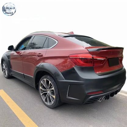 For BMW X6 F16 Front Bumper Perfect Fitment Wide Body Kit Rear
