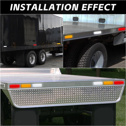 Flash Brake 12 24V Tail Strobe Beacon Truck Bus