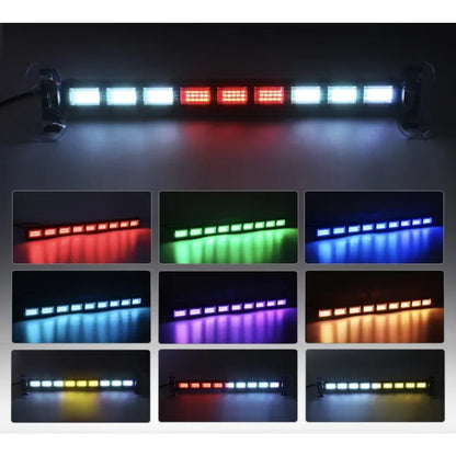 6P 9P Warning Strobe Bars Wireless APP Remote Control