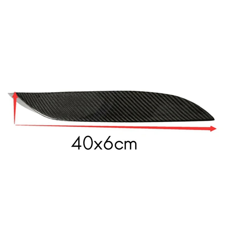 For BMW F80 M3 F82 F83 Real Carbon Fiber Front Bumper Side