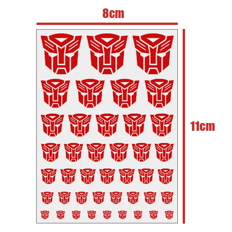 For Custom Diy Scene Accessories Decoration Transformers Uv Dtf