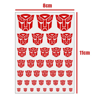 For Custom Diy Scene Accessories Decoration Transformers Uv Dtf