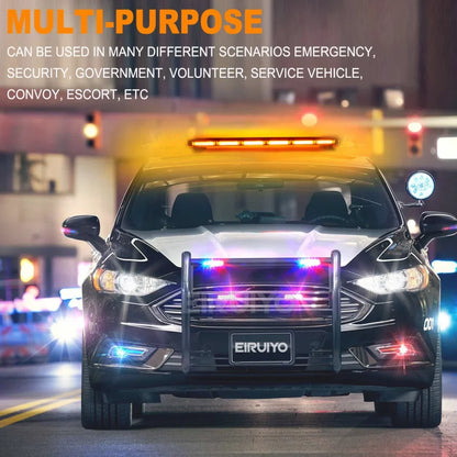 Truck Tow Cob Flash Warning Bar Safety Strobe Emergency