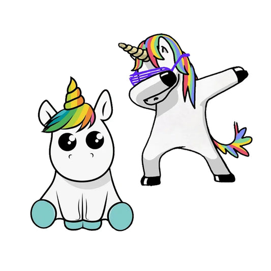 Personalitycar Stickers Funny Unicorn Motorcycle Bumper Rear