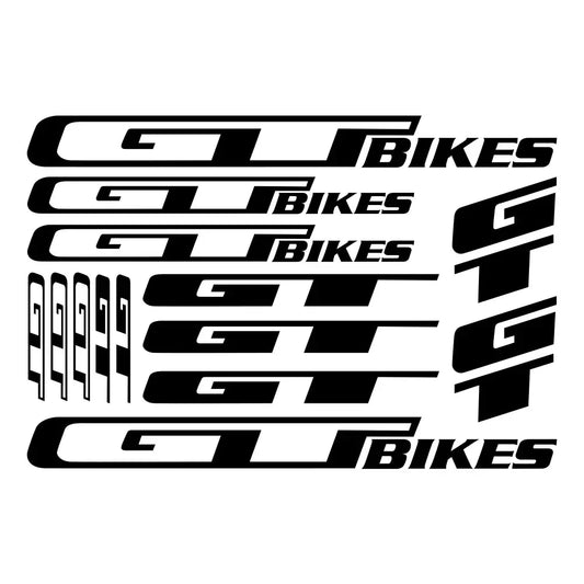 Sticker Gt Bikes Bicycle Stickers Sheet Frame Cycle Cycling